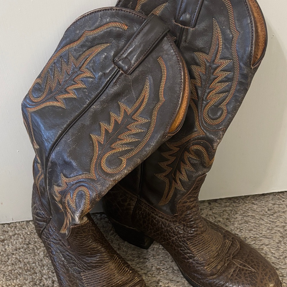Abilene Boot Co. Brown Heeled Boots